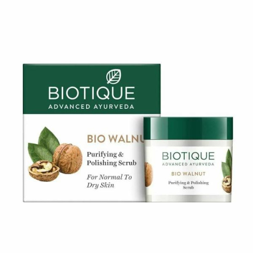 Скраб для сухой и нормальной кожи "Био Грецкий орех" 50 г, Biotique